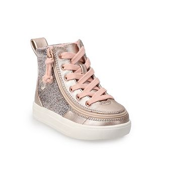 BILLY Footwear Unicorn Toddler Girls' Adaptive High Top Sneakers