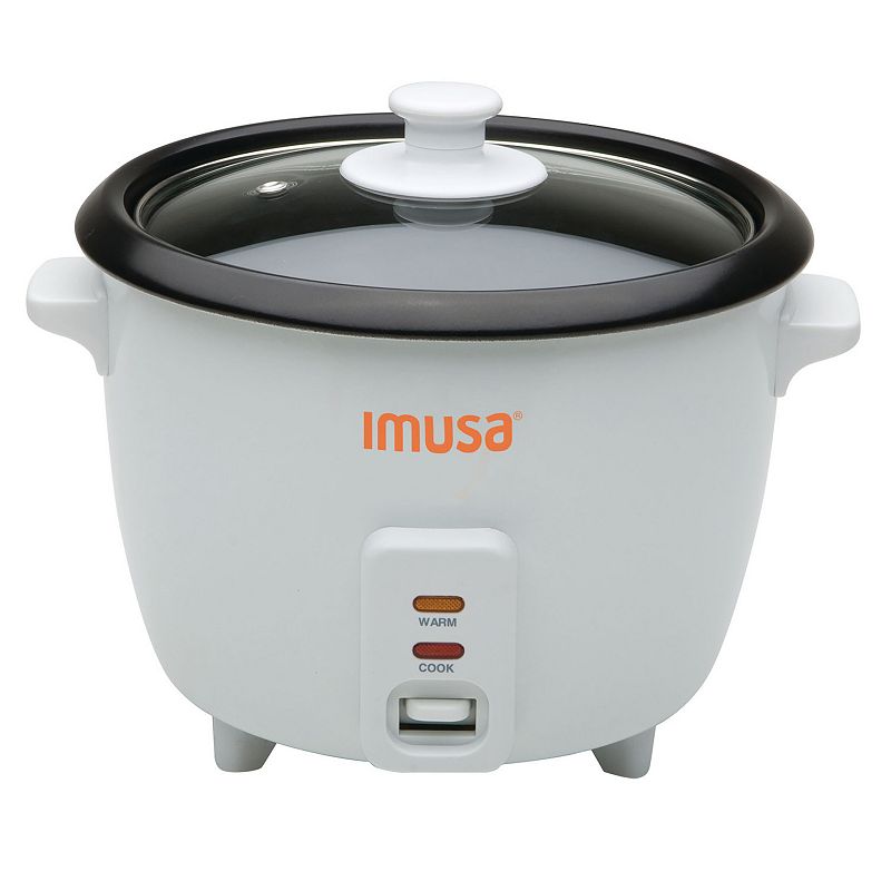 Imusa - 8-Cup Rice Cooker - White
