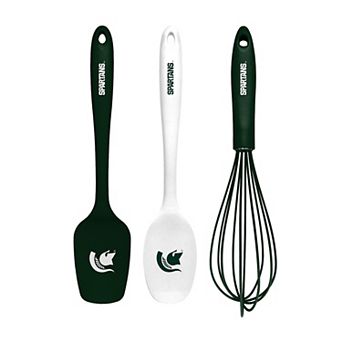Michigan State Spartans 3 pc Silicone Kitchen Utensil Set