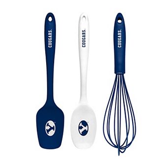 BYU Cougars 3 pc Silicone Kitchen Utensil Set