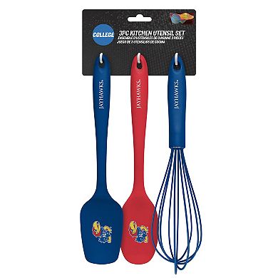 Kansas Jayhawks 3-pc. Silicone Kitchen Utensil Set
