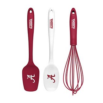 Alabama Crimson Tide 3 pc Silicone Kitchen Utensil Set