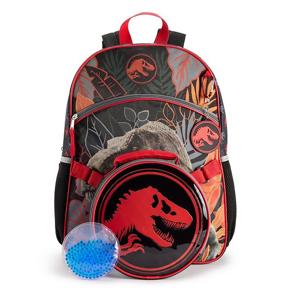 Jurassic World Backpack with Lunch Bag