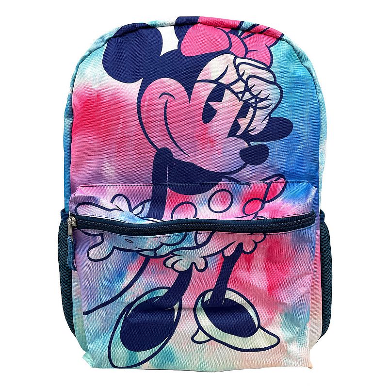 Girls Disney Minnie Mouse Tie Dye Backpack, Multicolor