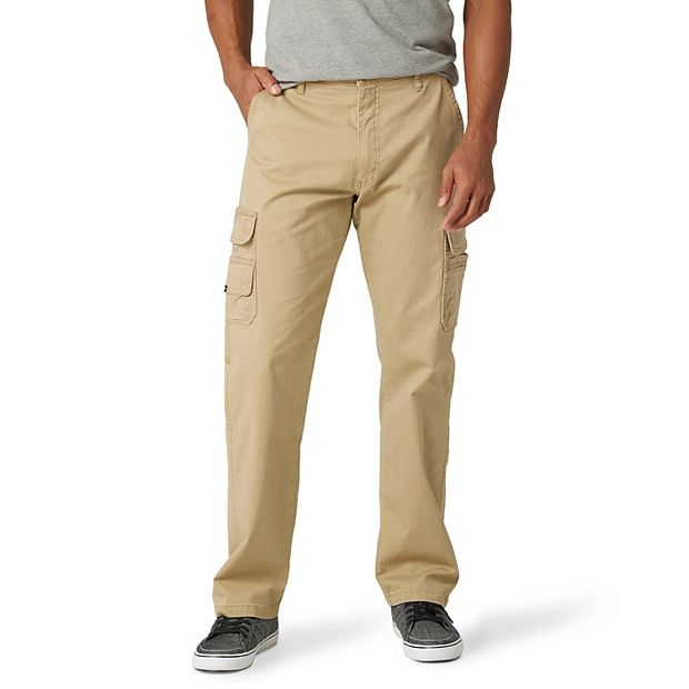 Wrangler Men's Cargo Pants Relaxed Fit Taper Leg, 8-Pocket Plus