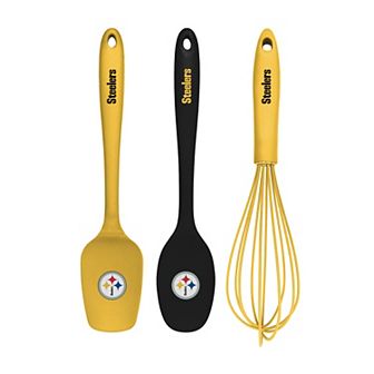 Pittsburgh Steelers 3 pc Silicone Kitchen Utensil Set