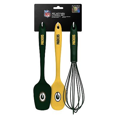 Green Bay Packers 3-pc. Silicone Kitchen Utensil Set