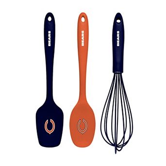 Chicago Bears 3 pc Silicone Kitchen Utensil Set