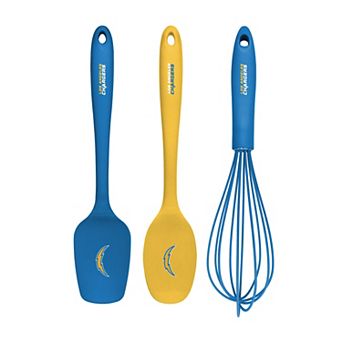 Los Angeles Chargers 3 pc Silicone Kitchen Utensil Set
