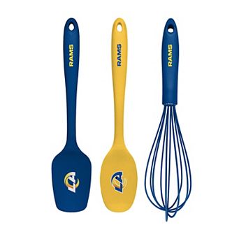 Los Angeles Rams 3 pc Silicone Kitchen Utensil Set