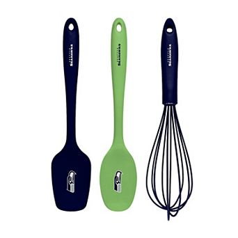 Seattle Seahawks 3 pc Silicone Kitchen Utensil Set