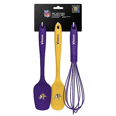 Minnesota Vikings 3-pc. Silicone Kitchen Utensil Set