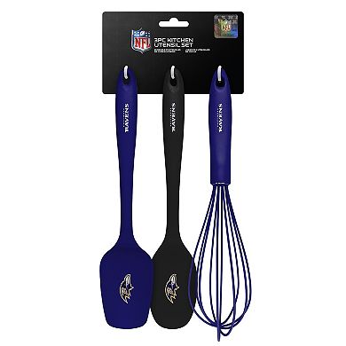 Baltimore Ravens 3-pc. Silicone Kitchen Utensil Set