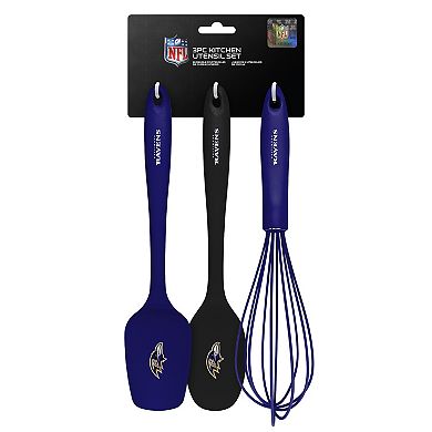 Baltimore Ravens 3-pc. Silicone Kitchen Utensil Set