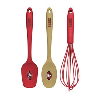San Francisco 49ers 3 pc Silicone Kitchen Utensil Set