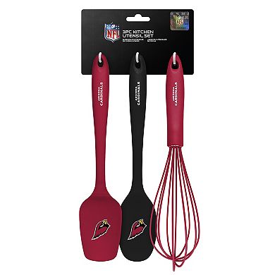 Arizona Cardinals 3-pc. Silicone Kitchen Utensil Set
