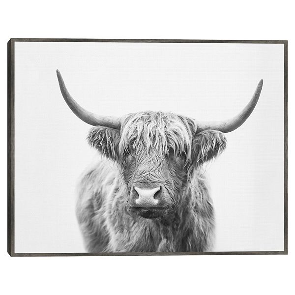 Master Piece Highland Bull Wall Art by Sisi & Seb