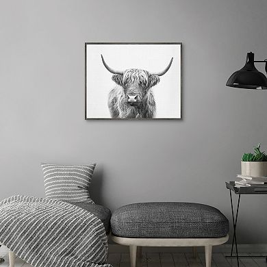 Master Piece Highland Bull Wall Art by Sisi & Seb