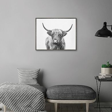 Masterpiece Highland Bull Wall Art by Sisi & Seb