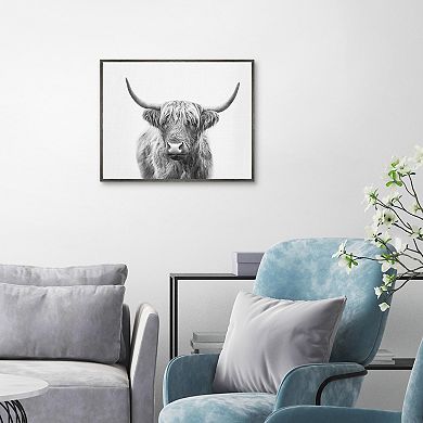 Master Piece Highland Bull Wall Art by Sisi & Seb