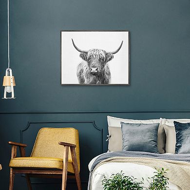 Masterpiece Highland Bull Wall Art by Sisi & Seb