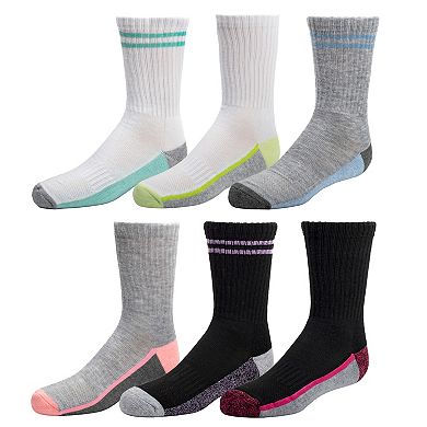 Women's SO® 6-Pack Cushioned Crew Socks