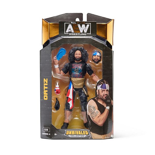 AEW Unrivaled Collection Ortiz Wrestling Action Figure