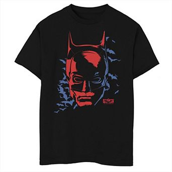 Boys 8-20 DC Comics Batman Red Poster Graphic Tee
