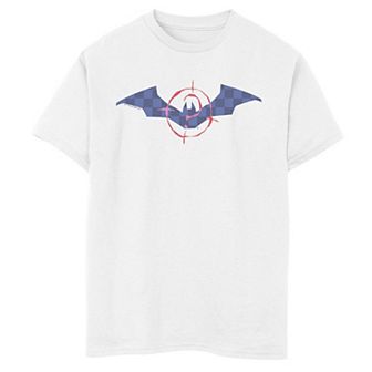 Boys 8-20 DC Comics Batman Mask Up Red And Blue Graphic Tee