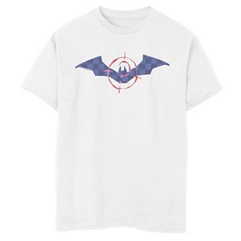 Boys 8-20 DC Comics Batman Mask Up Red And Blue Graphic Tee