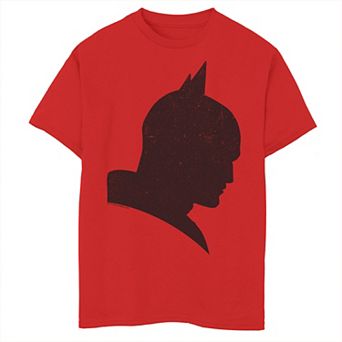 Boys 8-20 DC Comics Batman Distressed Dark Batman Face Graphic Tee