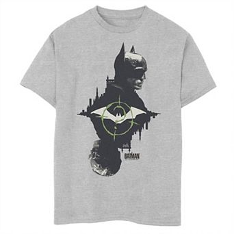 Boys 8-20 DC Comics Batman Split Batman And Riddler Portrait Graphic Tee