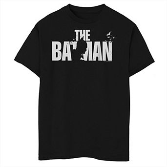 Boys 8-20 DC Comics Batman Logo And Bats Graphic Tee