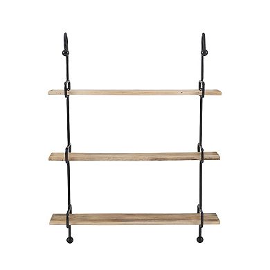 Linon Wesleigh 3-Shelf Wall Decor