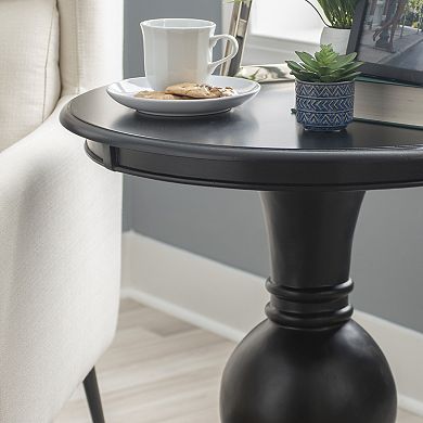 Linon Adeline Round End Table