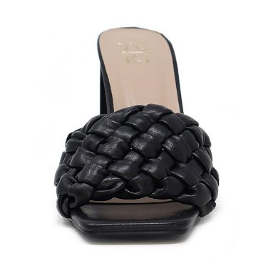 Yoki Caster 04 Women’s Braided Strap High Heels