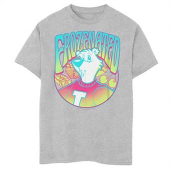 Boys 6-20 ICEE Neon Polar Bear Frozenated Face Logo Graphic Tee