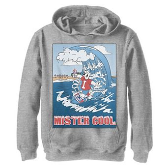 Boys 8-20 ICEE Surfing Polar Bear Mister Cool Comic Poster Graphic Hoodie