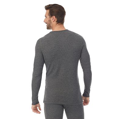 Men's Cuddl Duds® Midweight Waffle Thermal Performance Baselayer Henley Top