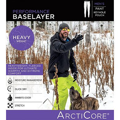 Men's Cuddl Duds® Heavyweight ArctiCore Performance Base Layer Pant