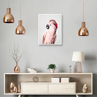 Masterpiece Pink Cockatoo Wall Art by Sisi & Seb