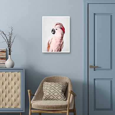 Masterpiece Pink Cockatoo Wall Art by Sisi & Seb