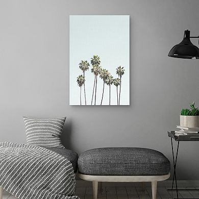 Masterpiece California Palms Wall Art by Sisi & Seb