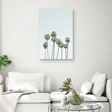 Masterpiece California Palms Wall Art by Sisi & Seb