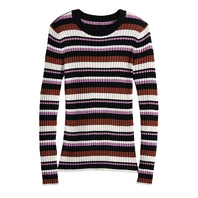 Women's Nine West Long Sleeve Crewneck Sweater