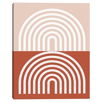 Masterpiece Mid Century Rainbow Wall Art by Sisi & Seb