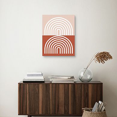 Masterpiece Mid Century Rainbow Wall Art by Sisi & Seb