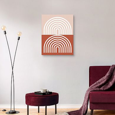 Masterpiece Mid Century Rainbow Wall Art by Sisi & Seb