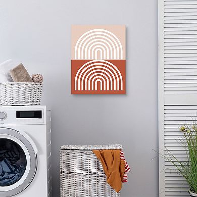 Masterpiece Mid Century Rainbow Wall Art by Sisi & Seb