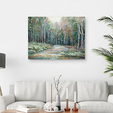 Masterpiece Spring Trail Canvas Wall Art by Studio Arts